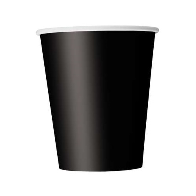Стакан 400 мл для гор. напитков Черный 50шт/уп.