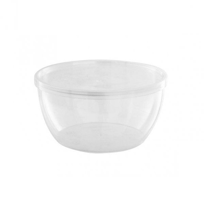 Банка под пресервы 360 мл, д-112мм, комплект с крышкой,, прозр., плошка *216