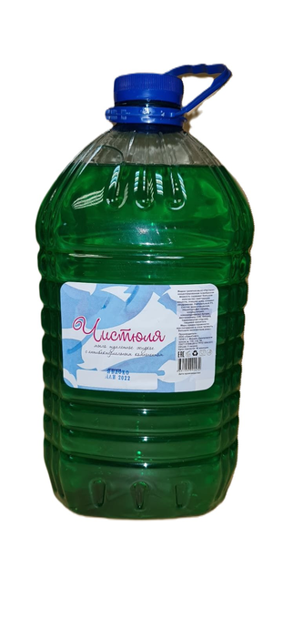 Мыло жидкое ПЭТ ЧИСТЮЛЯ, 5 л.Яблоко