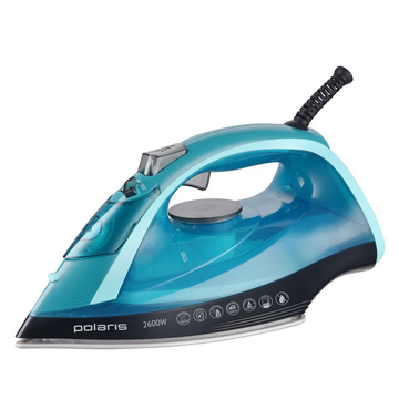 Утюг Polaris Pir 2668AK 2600 ВТ, синий/розовый