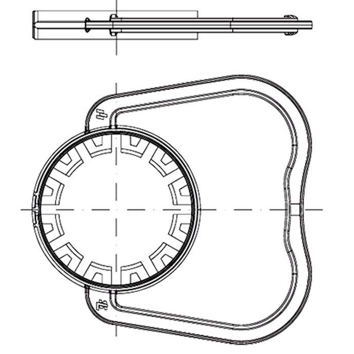 Ручка SH-3819 (белый, 1500 шт)