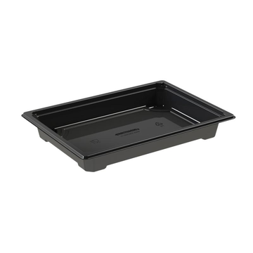 Контейнер одноразовый пластиковый упак. УК-703-04 ПЭТ черн. д/суши С-19 ПЩ-0,3 ДК (кр.-10828)