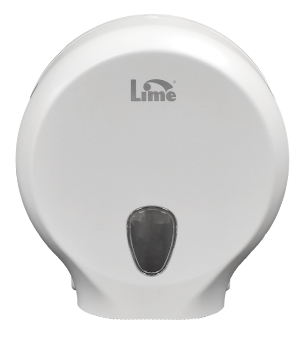 Диспенсер д/туалетной бумаги LIME 200м белый (915200)