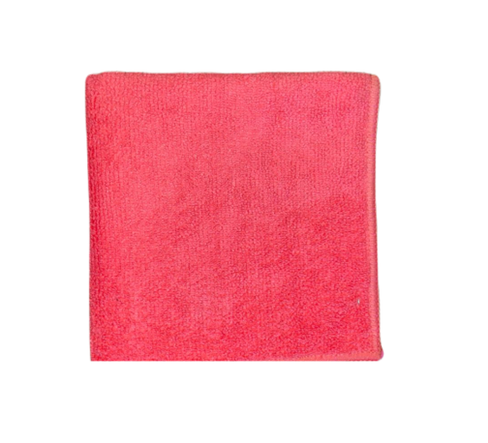 МФ салфетка из микрофибры 40х40 красный арт.320 Универсал (Китай)