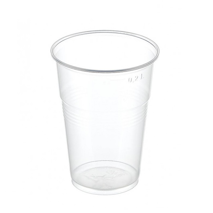 Стакан пластиковый «Эконом», 200 мл, PP, 100 шт/4200