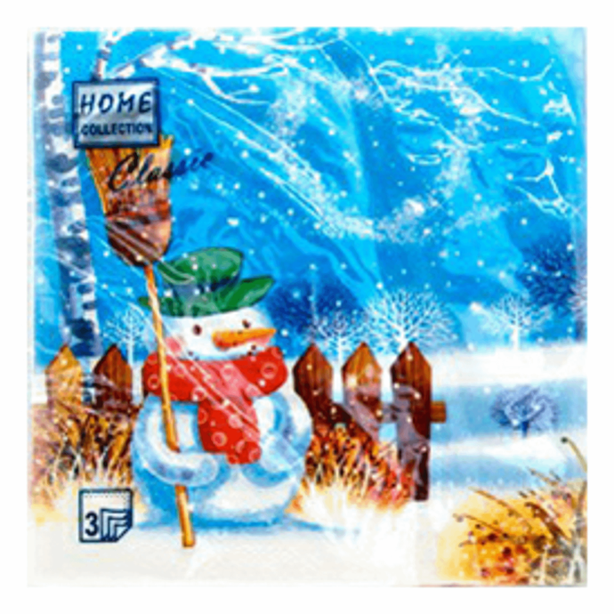 Салфетки Bouquet Original "Снежная ночь " 33х33 ,2 сл.20л