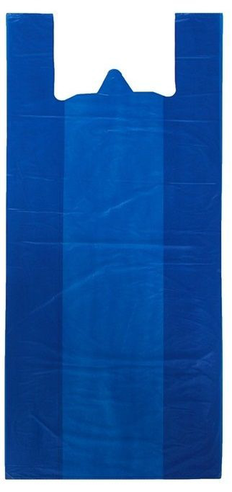 Майка ПНД  25+12*45 синяя 10 мкр./100 шт