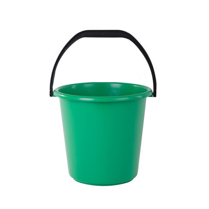 Ведро 10л. без крышки ,пластиковое, усиленное , ЛАЙМА