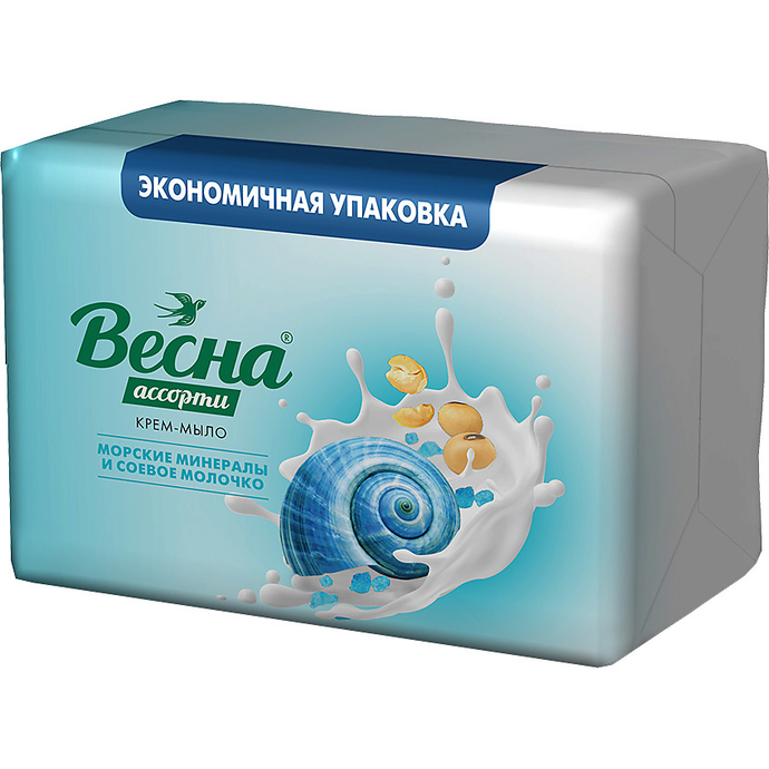 МТ ВЕСНА Ассорти морские минералы и соевое молочко 300 г. арт. 6215