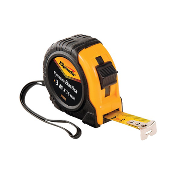 Рулетка измерительная 3 м*16мм, обрезиненный корпус