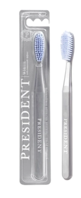 Зубная щетка PRESIDENT® White арт. 4905.01 (Цвет в ассортименте)