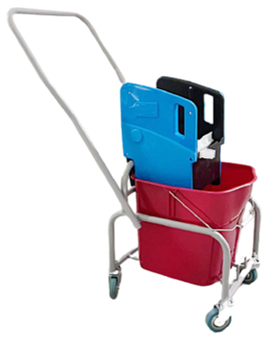 Тележка уборочная 1*20 л. с отжимом, лоток не входит