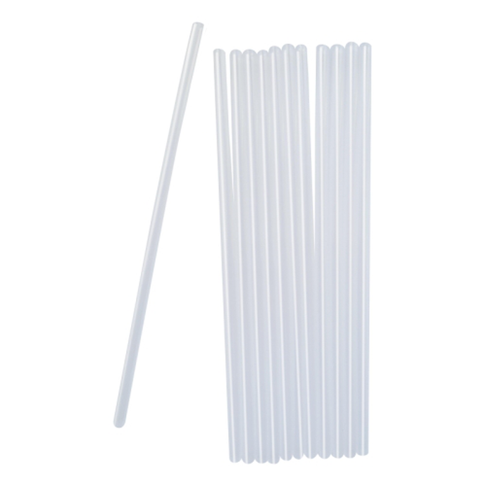 Трубочки прямые MILK, цвет Прозрачный Дл.: 240мм 8мм (х250/5750)