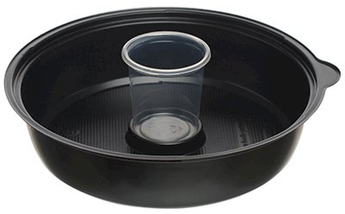 Контейнер КД-106*400 (с соусником 850мл), (крышка 9822)