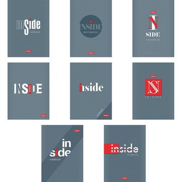 Блокнот МАЛЫЙ ФОРМАТ А6 (105х145 мм) 32 л., скоба, ламинированная бумага, HATBER, INSIDE