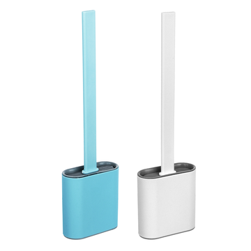 VETTA Ёрш для туалета силиконовый для труднодоступ.мест, на стену, полипропилен, 10х36,5см, 2 цвета