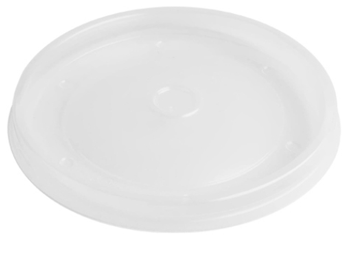 Крышка для бумажного контейнера D=98мм Uni для 450 мл ПП цвет прозр. (х60/600)