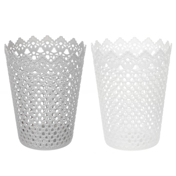 VETTA Корзинка универсальная "Цветы", 13,5х17,5см, пластик, 2 цвета