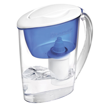 Кувшин-фильтр для очистки воды БАРЬЕР "Экстра", 2,5 л, со сменной кассетой, индиго