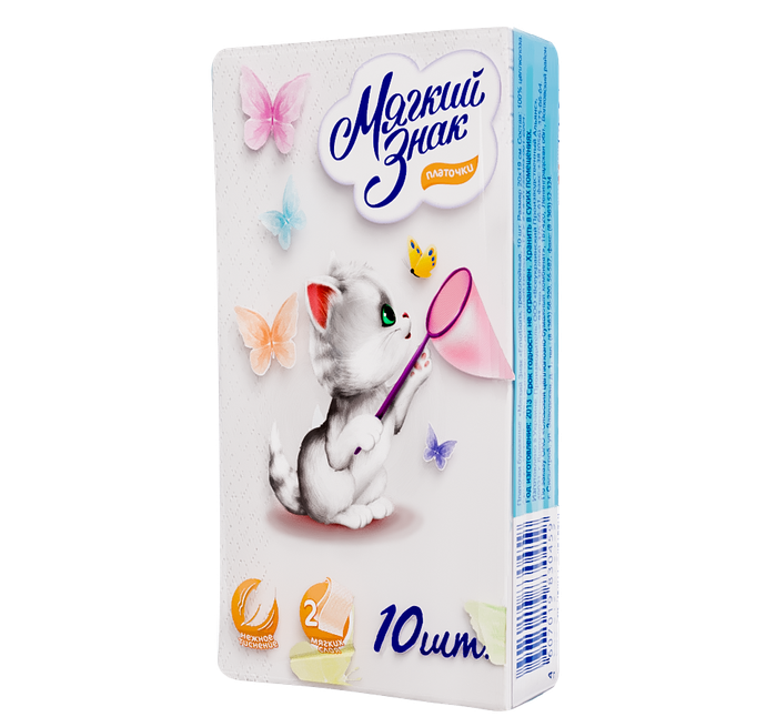 Платочки бум. Ь Flowers 2-сл. С70 (34сп/уп) спайка