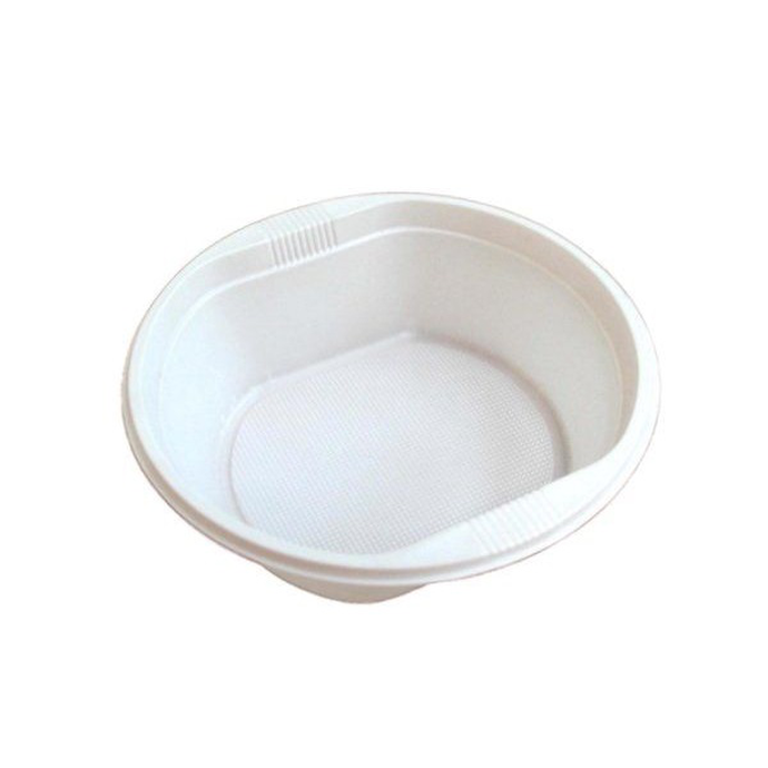 Миски пластиковые одноразовые, 500 мл, белые 50 шт/уп, 1800 шт/коробка