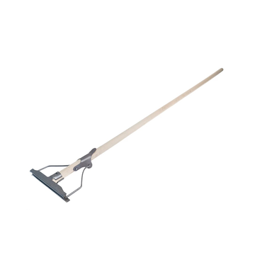 Тряпкодержатель металлический с деревянной рукояткой/10