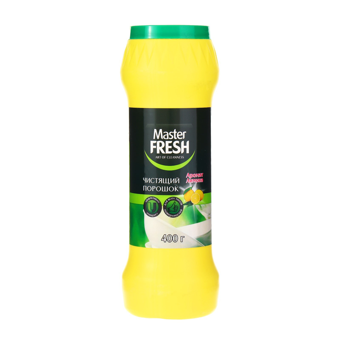 Чистящий порошок Master FRESH Аромат лимона, 400г / 16
