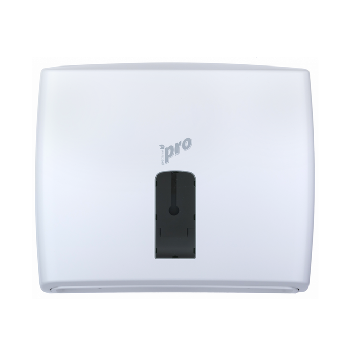 Диспенсер для листовых полотенец PRO,белый S размер