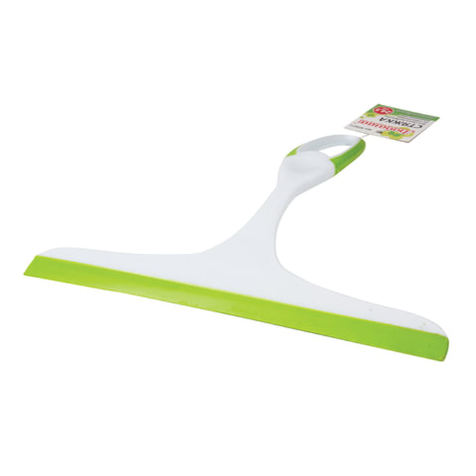 Стяжка для удаления жидкости со стекол ЛЮБАША, рабочая часть 24,5см, пластик