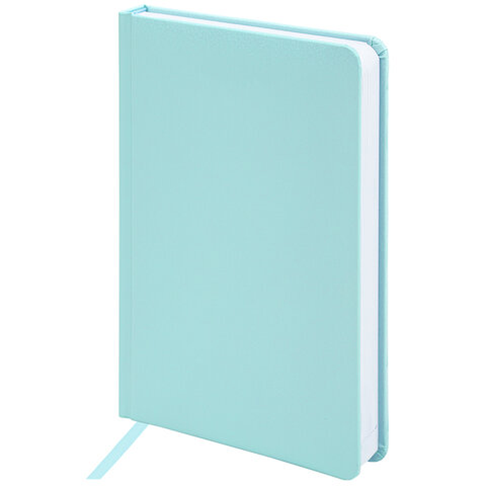 Ежедневник недатированный А5138*213мм Brauberg, 136л. мятный