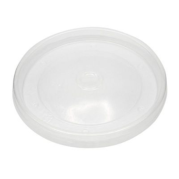 Крышка к контейнеру бумажному (d121) ПП прозрачная (кратно 50)