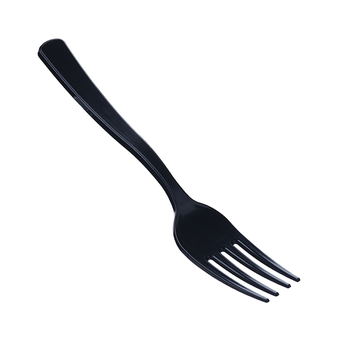 Вилка «Премиум» Компакт (2500шт/кор) (50шт/уп) (цвет черный)