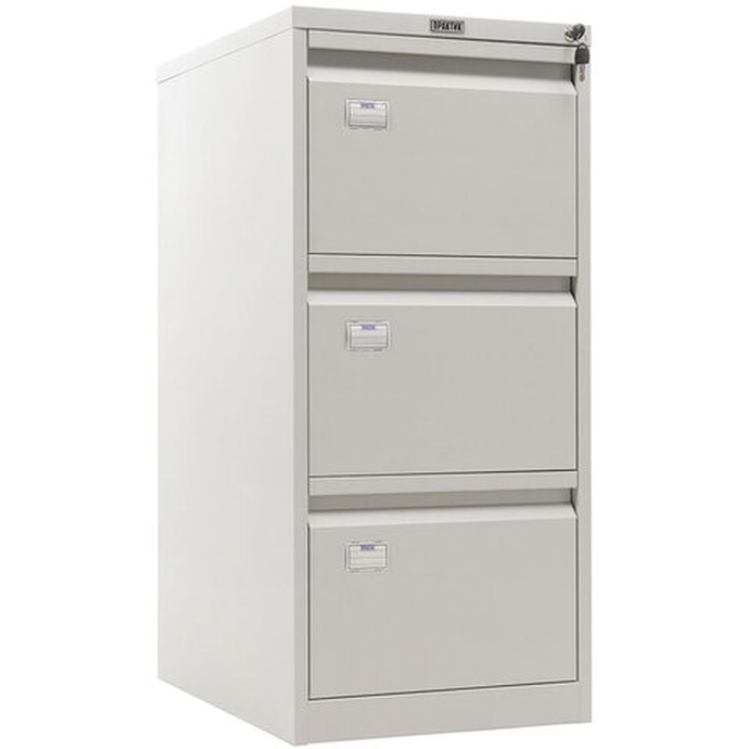 Шкаф картотечный ПРАКТИК "AFC-03", 1020х467х630 мм, 3 ящика, для 165 подвесных папок, формат папок F