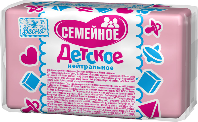 МТ 'ВЕСНА Семейное' детское нейтральное 140 г. арт. 1714