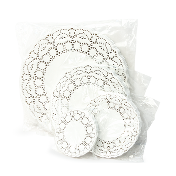 Салфетка ажурная круглая Д=26см 250 шт
