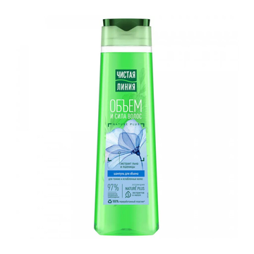 Чистая Линия Шампунь Пшеница и Лен (д/тонких) 400мл *6*12*