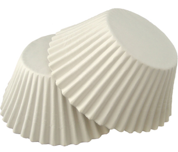 Тарталетка круглая 55*35 мм белая