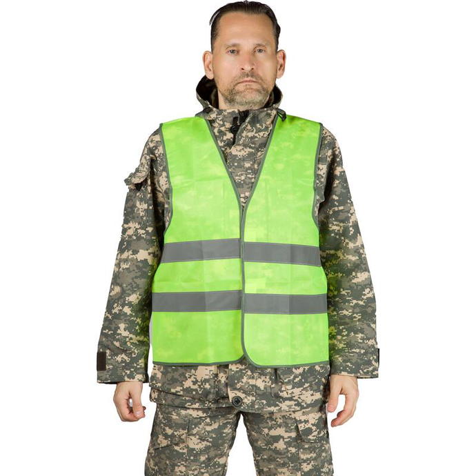 Жилет сигнальный Тип1Е цв.лимон Р-р 48-54 L-XL