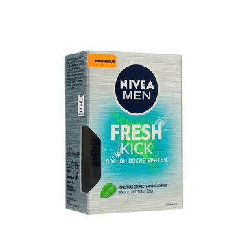 Нивея Лосьон п/бритья Фреш Кик (Экстрем.свежесть 100мл)6*24* / 264 / 2112