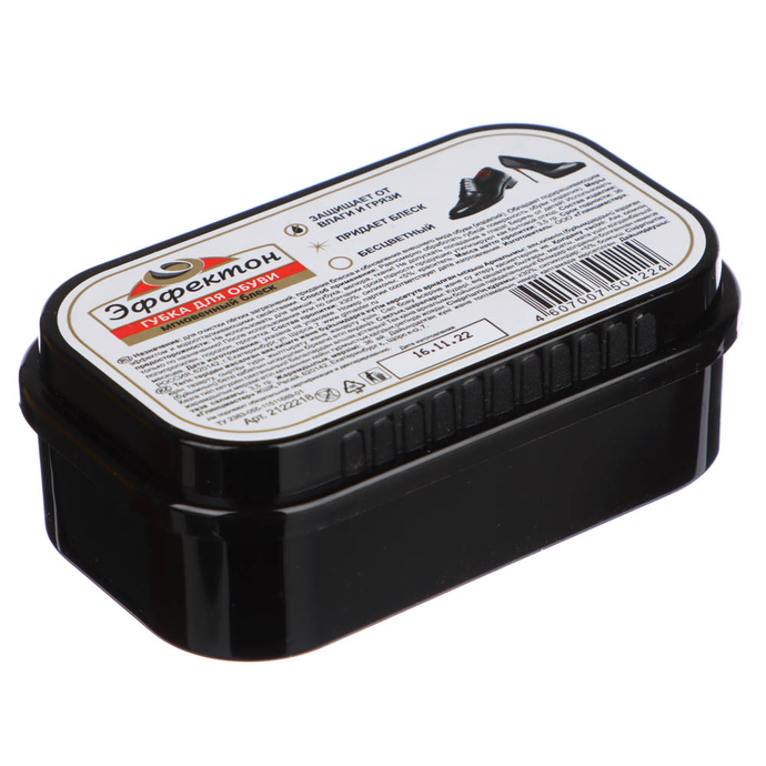 Эффектон Губка д/обуви МГНОВЕННЫЙ БЛЕСК Бесцветная    *12*96*