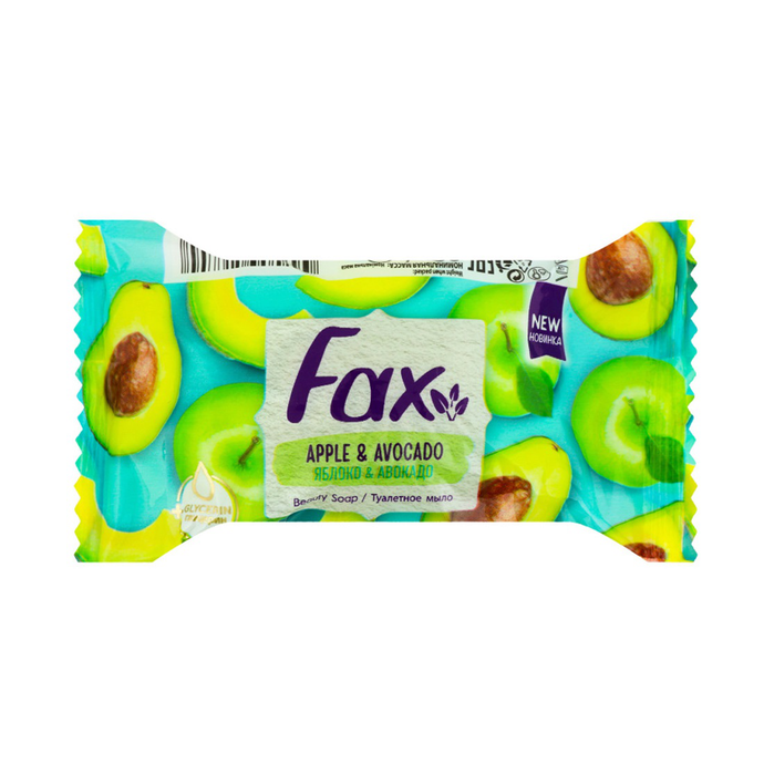 ФАКС  Туалетн. мыло Яблоко/Авокадо 75 гр.6*72