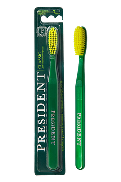 Зубная щетка PRESIDENT Classic (Цвет в ассортименте)