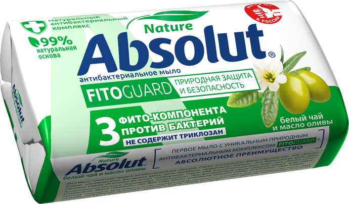 Мыло с уникальным природным антибактериальным комплексом FitoGruard белый чай и масл 90 г. арт. 6162