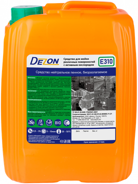 Дезон E310, 5,0 л, (Универсальное нейтральное средство с антибак. действием)