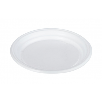 Тарелка 205 б/с белая новая 2000/100