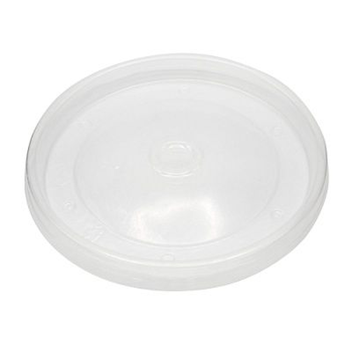 Крышка к контейнеру бумажному (d121) ПП прозрачная (кратно 50)