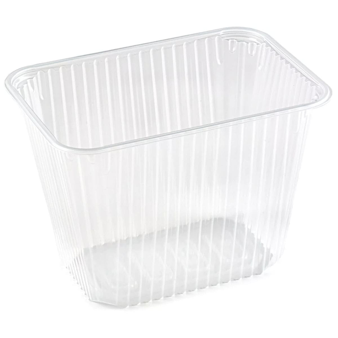 Контейнер одноразовый пластиковый 186х132 2000 гр. / вл. 300 (крышка 9871)