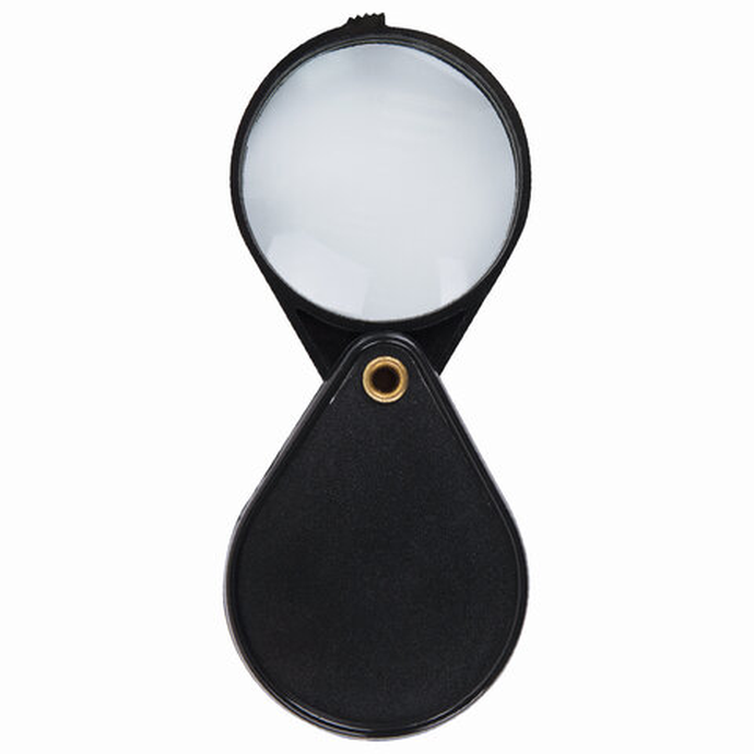 Лупа просмотровая  складная, диаметр 50 мм, увеличение 6
