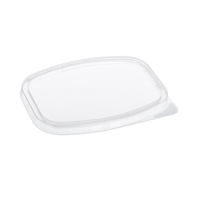 Крышка для контейнеров 139х102 мм, прозрачная ПП*50/500