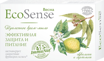МТ крем-мыло "ВЕСНА Ecosense" эвкалипт и бергамот 90 г. арт. 6150